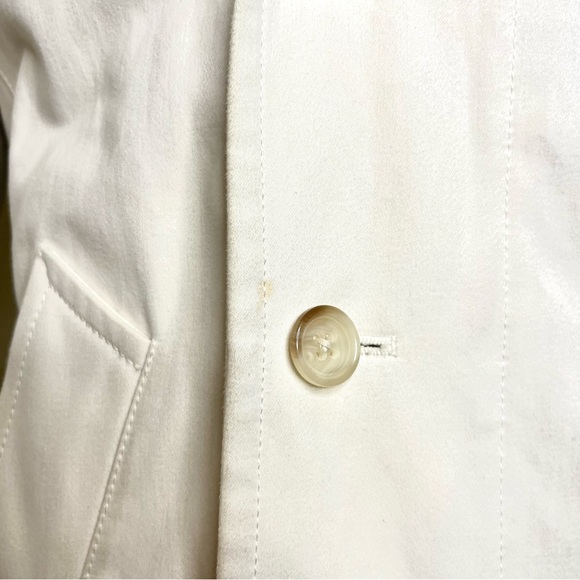BANANA REPUBLIC cream-colored trench coat - Picture 6 of 13